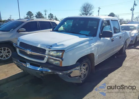 2004 Chevrolet Silverado 1500 Ls from USA, damaged, VIN 2GCEC13T641378116